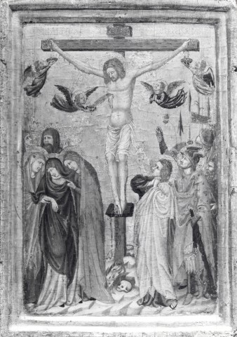 Brunel — Anonimo giottesco padovano - sec. XIV - Crocifissione di Cristo — insieme